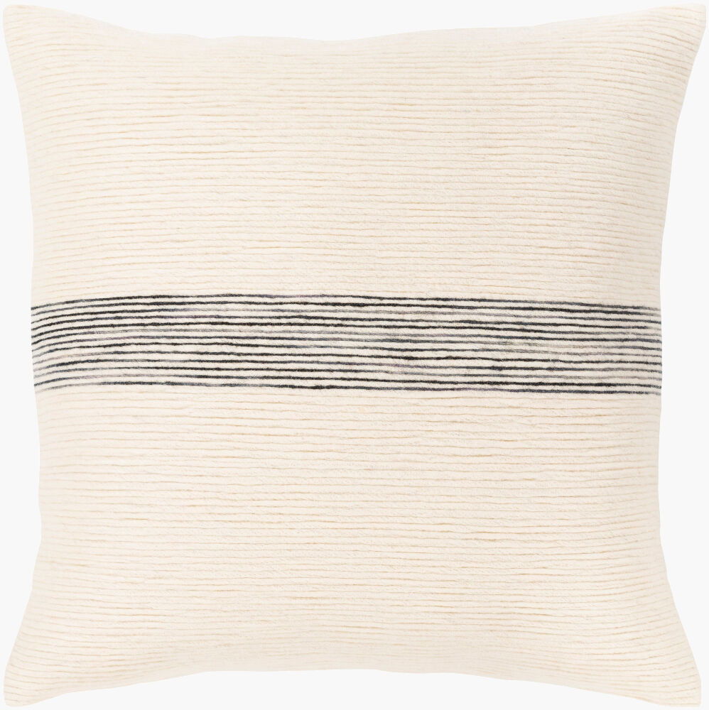 Carine Accent Pillow Down, Decorative Pillow by Surya, 18" length x 18" width
