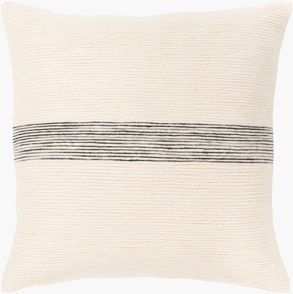 Carine Lumbar Pillow Poly, Decorative Pillow by Surya, 12" length x 30" width