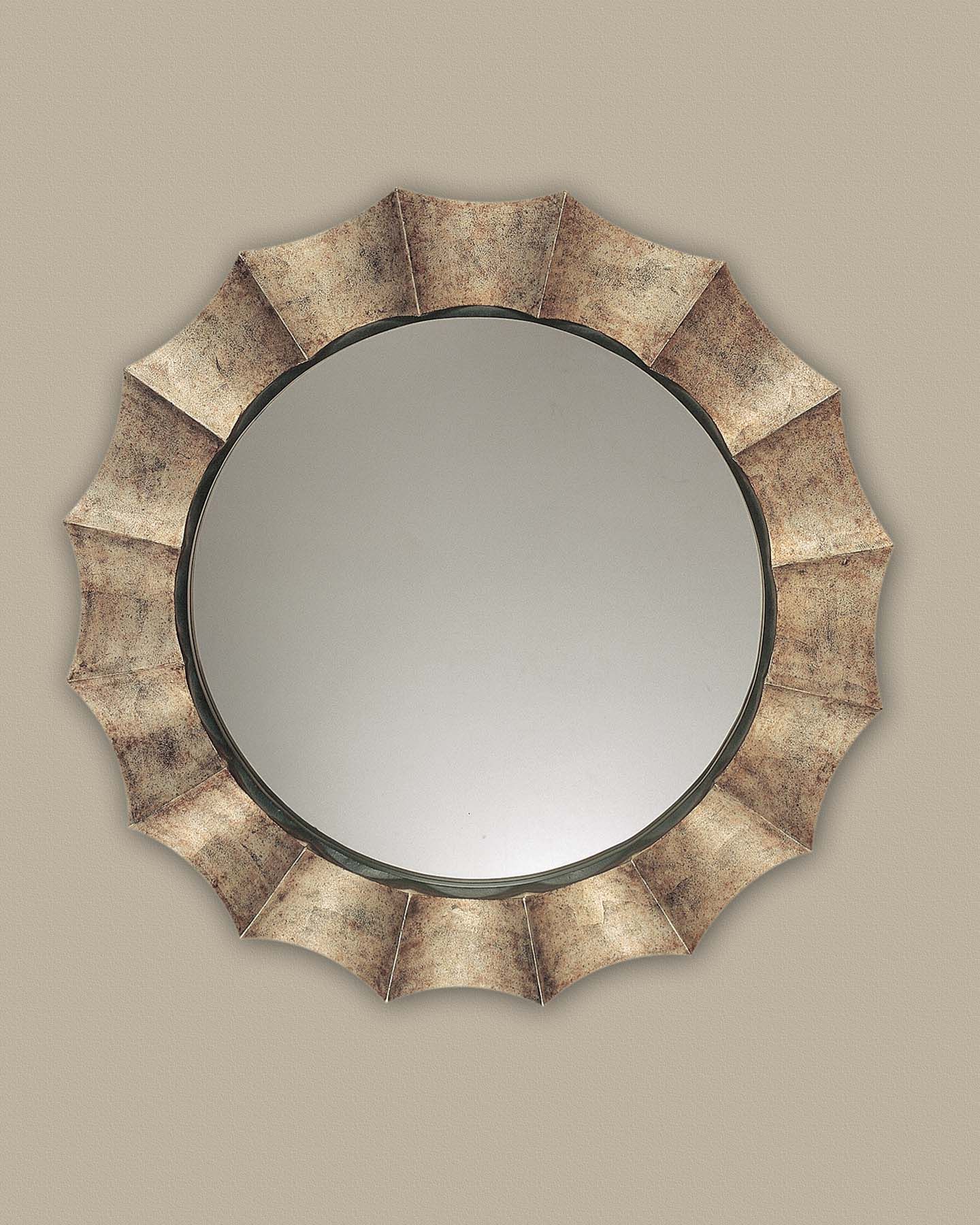 Gotham U Antique Silver Mirror large image 