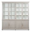 Harper Glass Front Bookcase, Shelving & Bookcase by Sarreid, 97" length x 15" width thumbnail 2