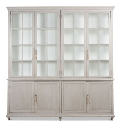 Harper Glass Front Bookcase