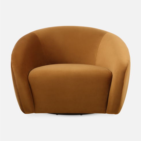 DeSoto Hazelnut Swivel Chair