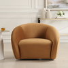 DeSoto Hazelnut Swivel Chair, Accent Chair by Uttermost, 39" width x 28" height x 38" depth thumbnail 2