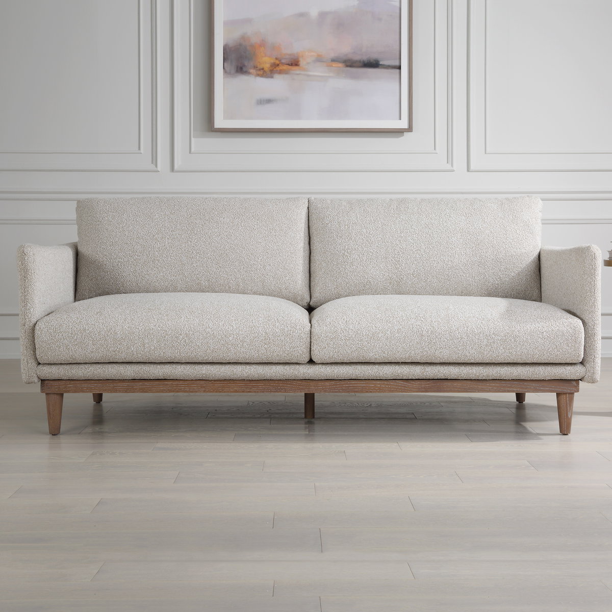 Freefall Gray Ceruse Sofa, Sofas & Sectional by Uttermost, 83" width x 33" height x 36.25" depth View 10