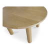 Milo Round Dining Table Oak, by Moe's Home, 48" width x 29.5" height x 48" depth thumbnail 6