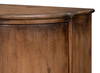Brooks Demilune  Brown, by Sarreid, 1'8" length x 5'3" width x 3'9" height thumbnail 11