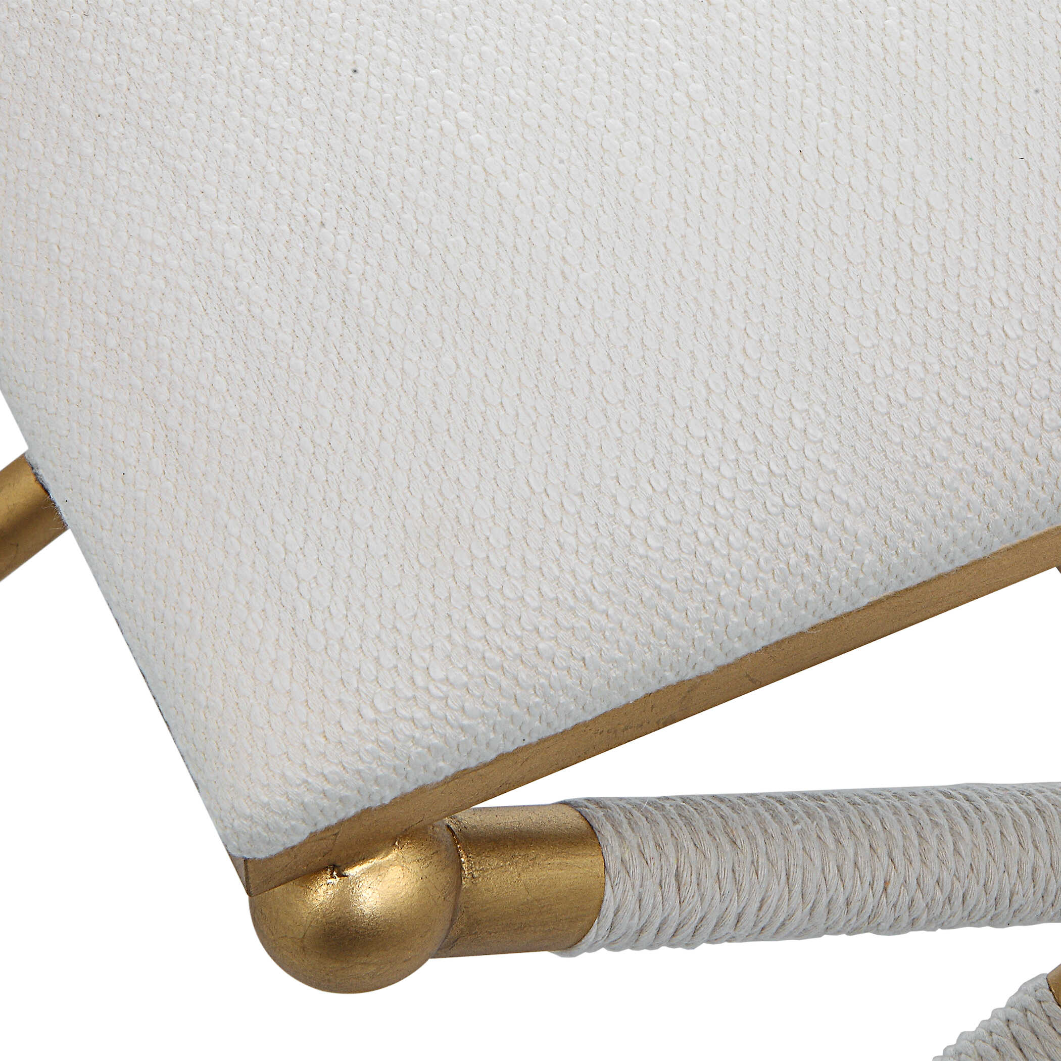 Socialite White Small Bench Socialite White Small Bench large image