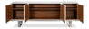 Bronzini Credenza  Embossed White, by Sarreid, 1'8" length x 7'10" width x 2'10" height thumbnail 8
