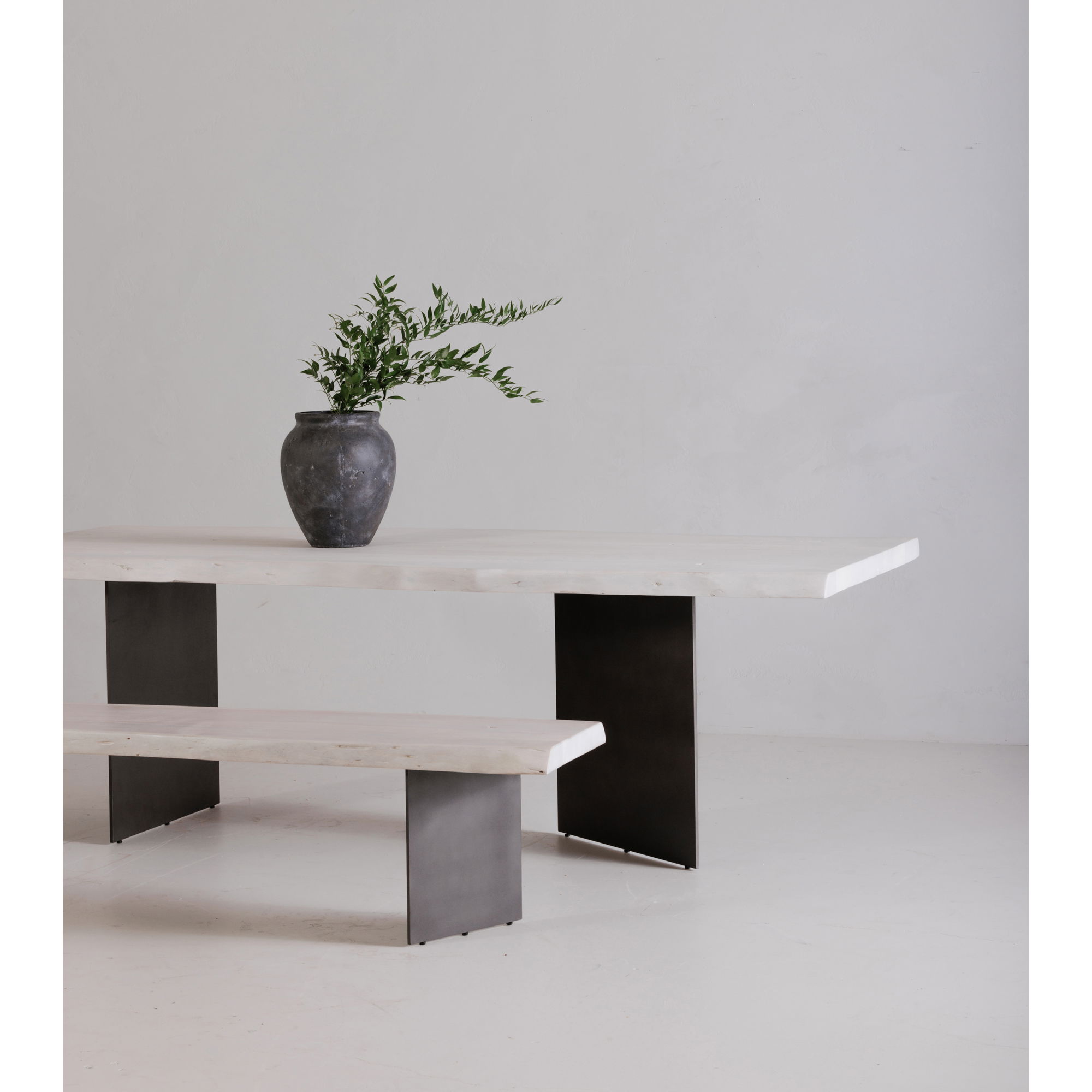 Evans Dining Table, by Moe's Home, 94" width x 30" height x 38" depth View 8