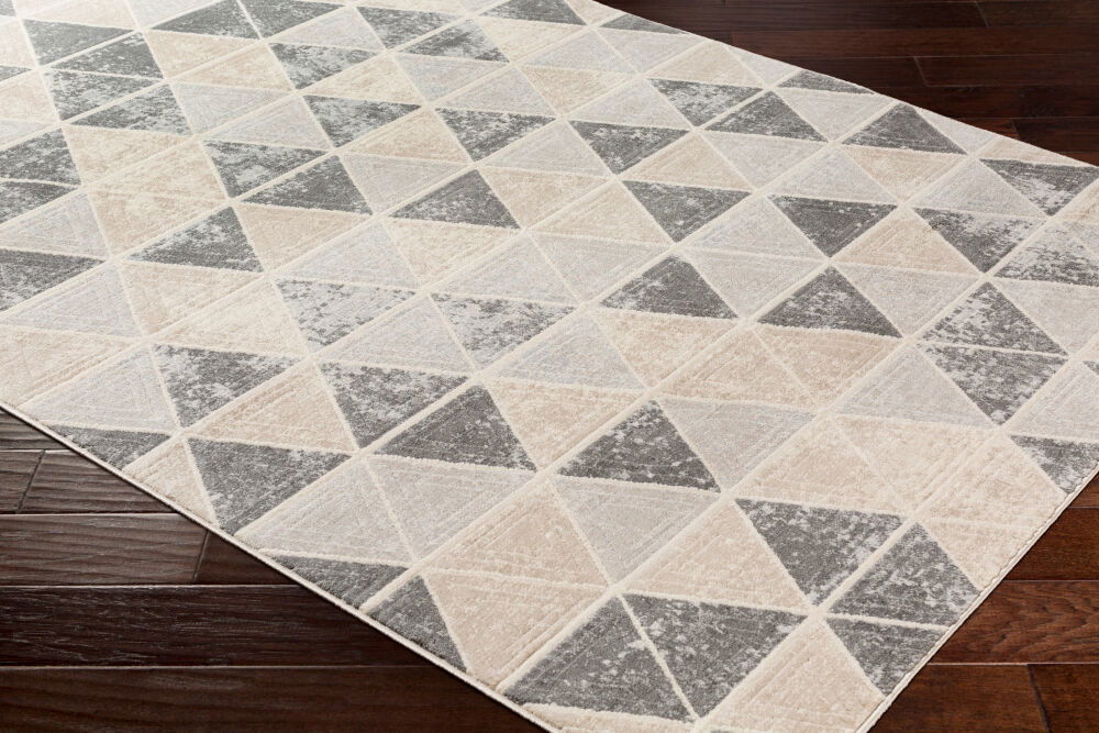 City Machine Woven Rug, by Surya, 12'3.64" length x 8'8.33" width