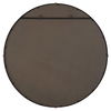 Bonded Round Black Mirror, by Uttermost, 48.87" width x 48.87" height x 2.37" depth thumbnail 7