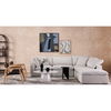 Terra Condo Dream Modular Sectional Coastside Sand, Sectional Sofa by Moe's Home, 114" width x 32" height x 114" depth thumbnail 8