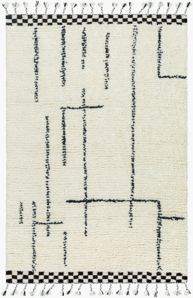 Mirela Handmade Rug, by Surya, 1'6" length x 1'6" width