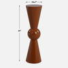 Hepler Gloss Terracotta Drink Table, Side & End Table by Uttermost, 7" width x 25" height x 7" depth thumbnail 3
