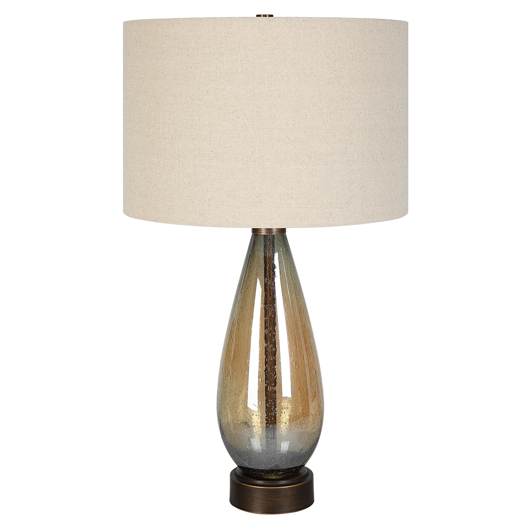 Baltic Teardrop Glass Table Lamp large image 