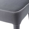 Brie Armless Chair Gray Set Of 2 thumbnail 5
