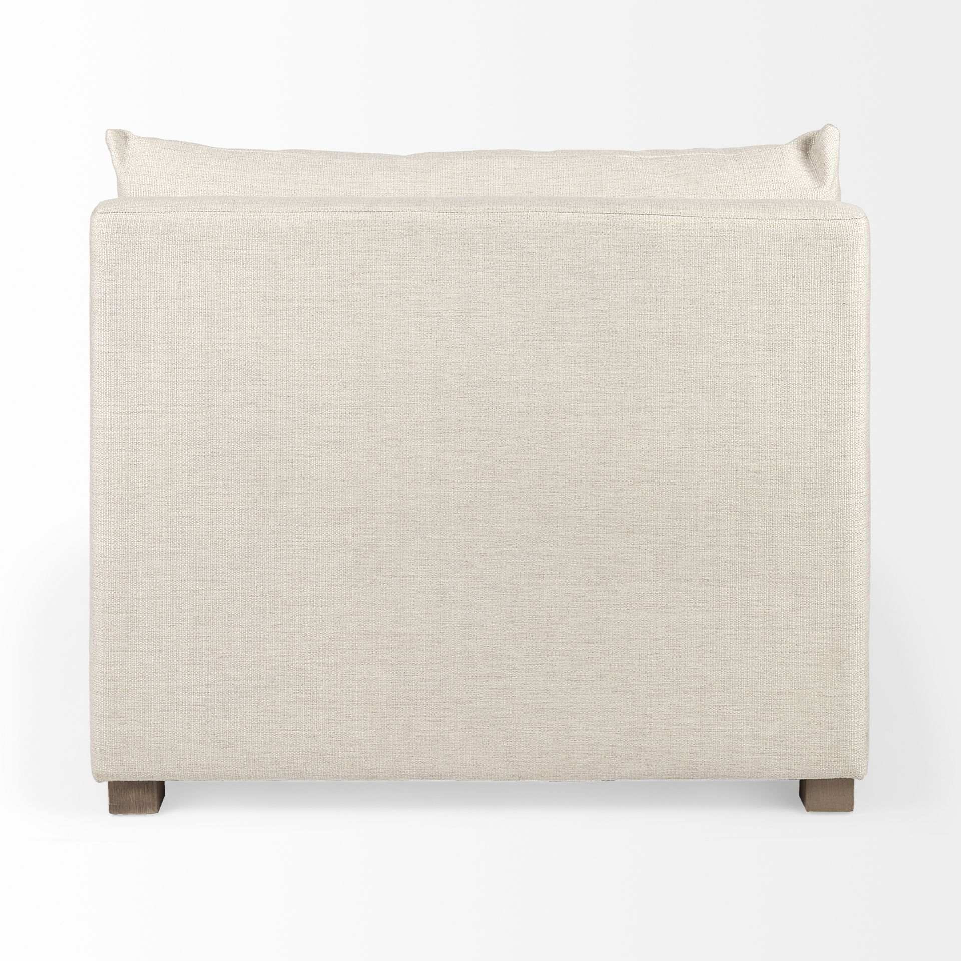 Valence  Beige Armless Sectional Piece, Sectional Sofa by Mercana, 38.19" length x 38.58" width x 28.35" height View 8