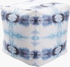Agua Pouf, Ottoman by Surya, 18" width x 18" height thumbnail