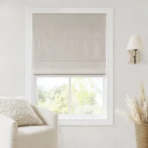 Online Designer Bedroom Quincy Blackout Cordless Roman Shade