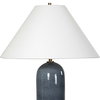 Mayetta Deep Blue Table Lamp, by Uttermost, 19.5" width x 27.75" height x 19.5" depth thumbnail 6