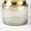 Adriatic II Large Brushed Gold Metal Glass Vase thumbnail 9