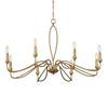 Corella 8 Light Chandelier, Pendant by Uttermost, 23" height x 40" diameter thumbnail 5