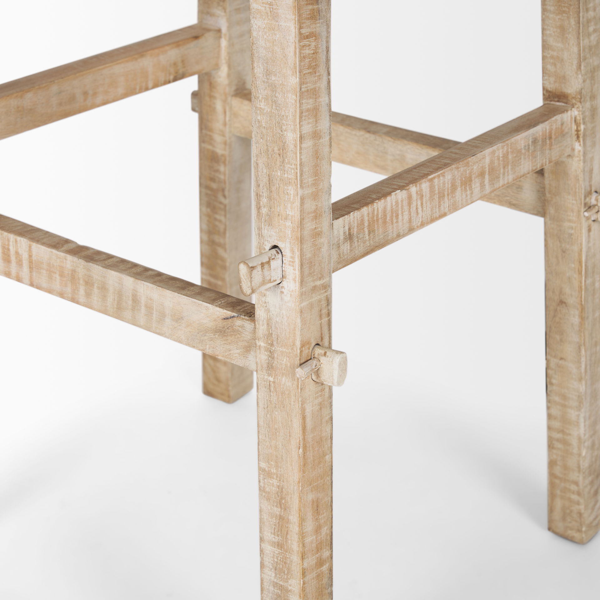 Rosie Large Blonde Wood End Table large image 