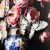 Ode to Peonies - With 3-D Butterflies (No Embellishment), Art by Oliver Gal,  24x24 thumbnail 3