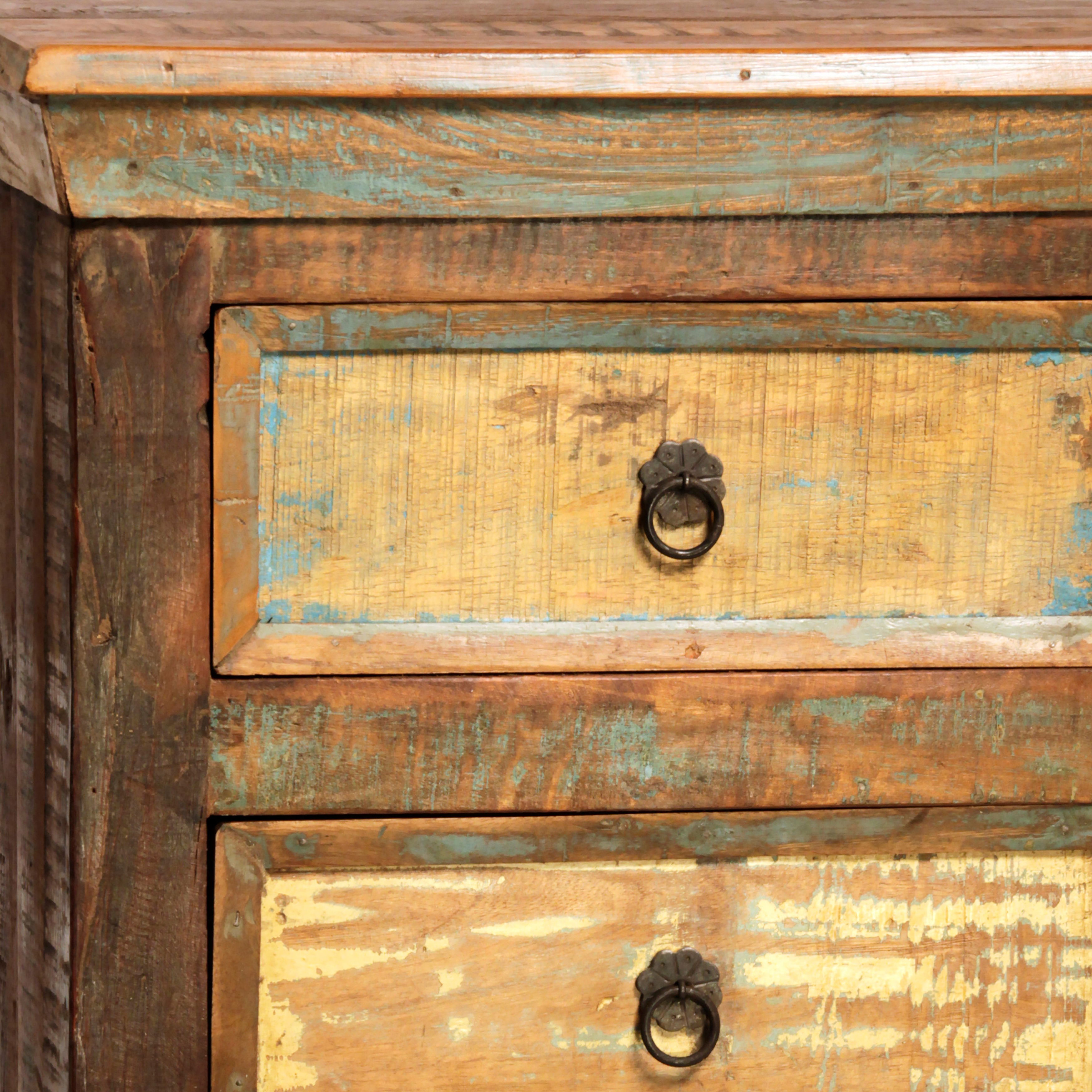 Nantucket Nightstand 3 Drw, by Dovetail, 20" width x 29" height x 18" depth View 2