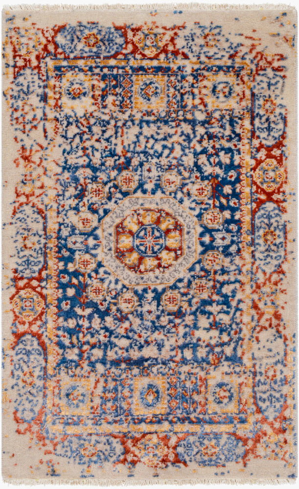 Ivorine Handmade Rug, by Surya, 3' length x 2' width