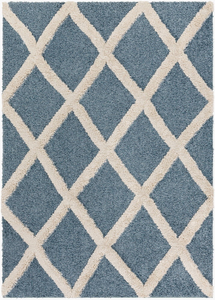 Hudson Shag Machine Woven Rug, by Surya, 11'11.7" length x 9'2.24" width
