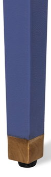 Gabriella Shagreen Desk/Table Marlin Blu, by Sarreid, 2' length x 4' width x 2'6" height thumbnail 8