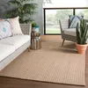 Iver Indoor/ Outdoor Solid Tan Area Rug thumbnail 0