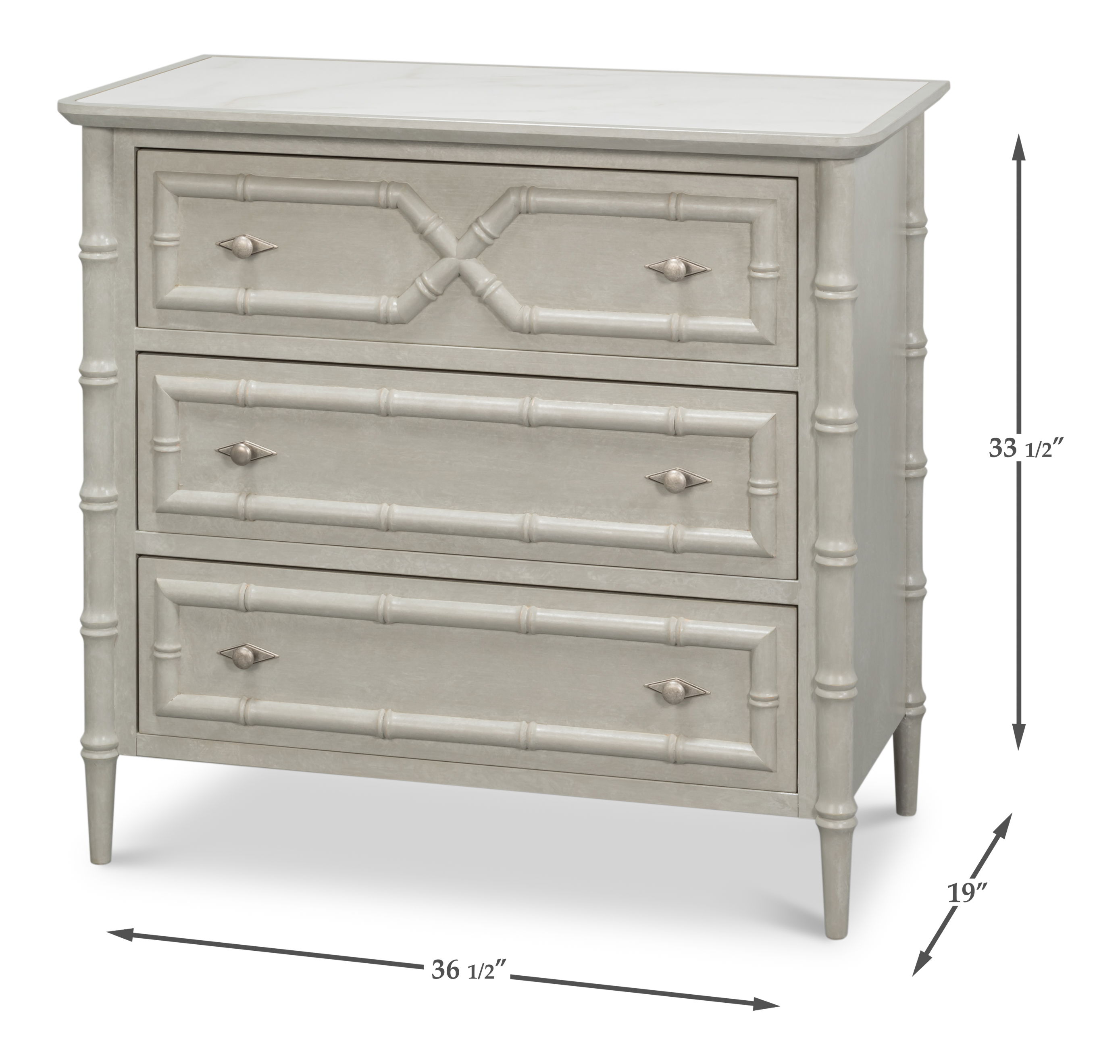 Tortola Chest, Cabinets & Chest by Sarreid, 45659" length x 19" width x 45659" height View 13