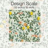 Citrus Grove Mint Peel & Stick Wallpaper thumbnail 3