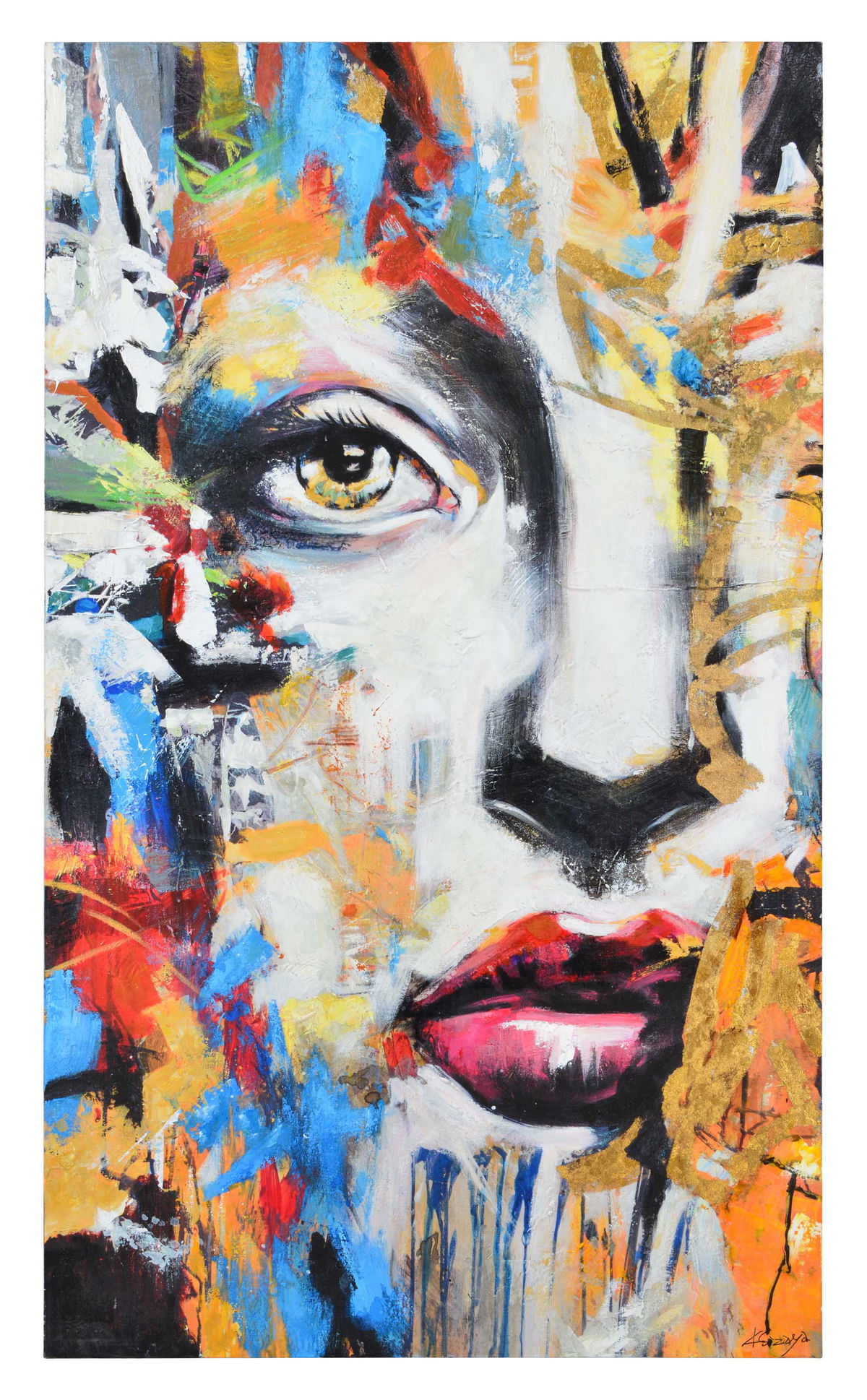 Ara  Canvas Art, Painting by Renwil, 60" height x 2" depth View 1