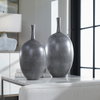 Riordan Modern Vases Set/2, by Uttermost, 10" width x 19.75" height x 10" depth thumbnail 2