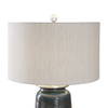 Olesya Swirl Glass Table Lamp, by Uttermost, 16" width x 30.25" height x 16" depth thumbnail 6