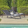 Bea Outdoor Pool Chaise, Outdoor Chaise Lounge by Uttermost, 6'6.75" width x 1'0.5" height x 2'3.5" depth thumbnail 6