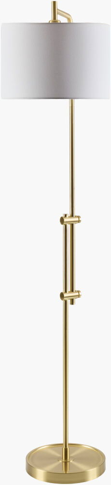 Naiper Task Floor Lamp, by Surya, 22" width x 64" height