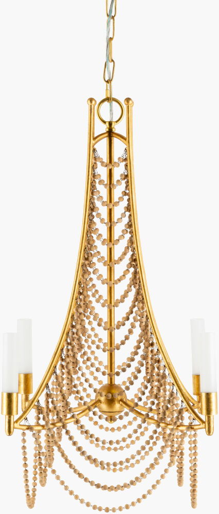 Hawes Chandelier, by Surya, 20" length x 20" width x 26" height