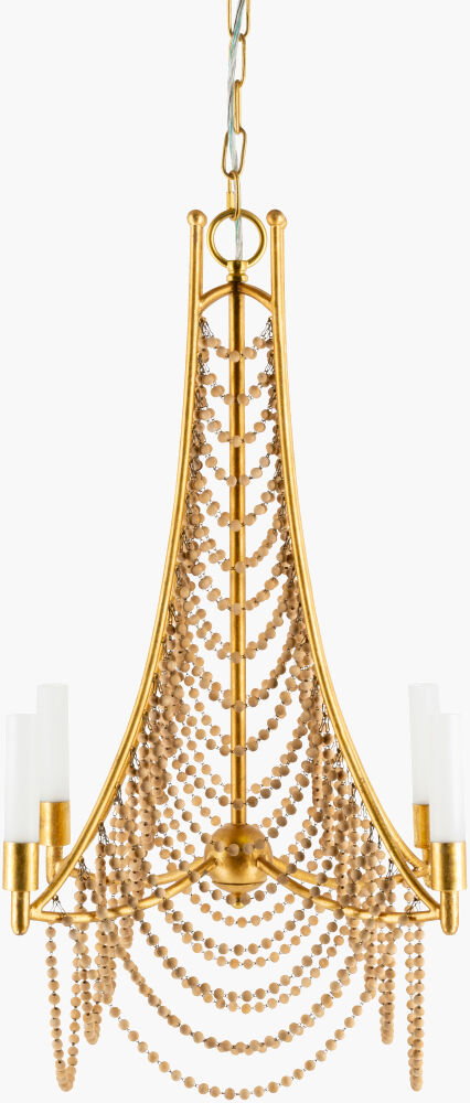 Hawes Chandelier, by Surya, 20" length x 20" width x 26" height