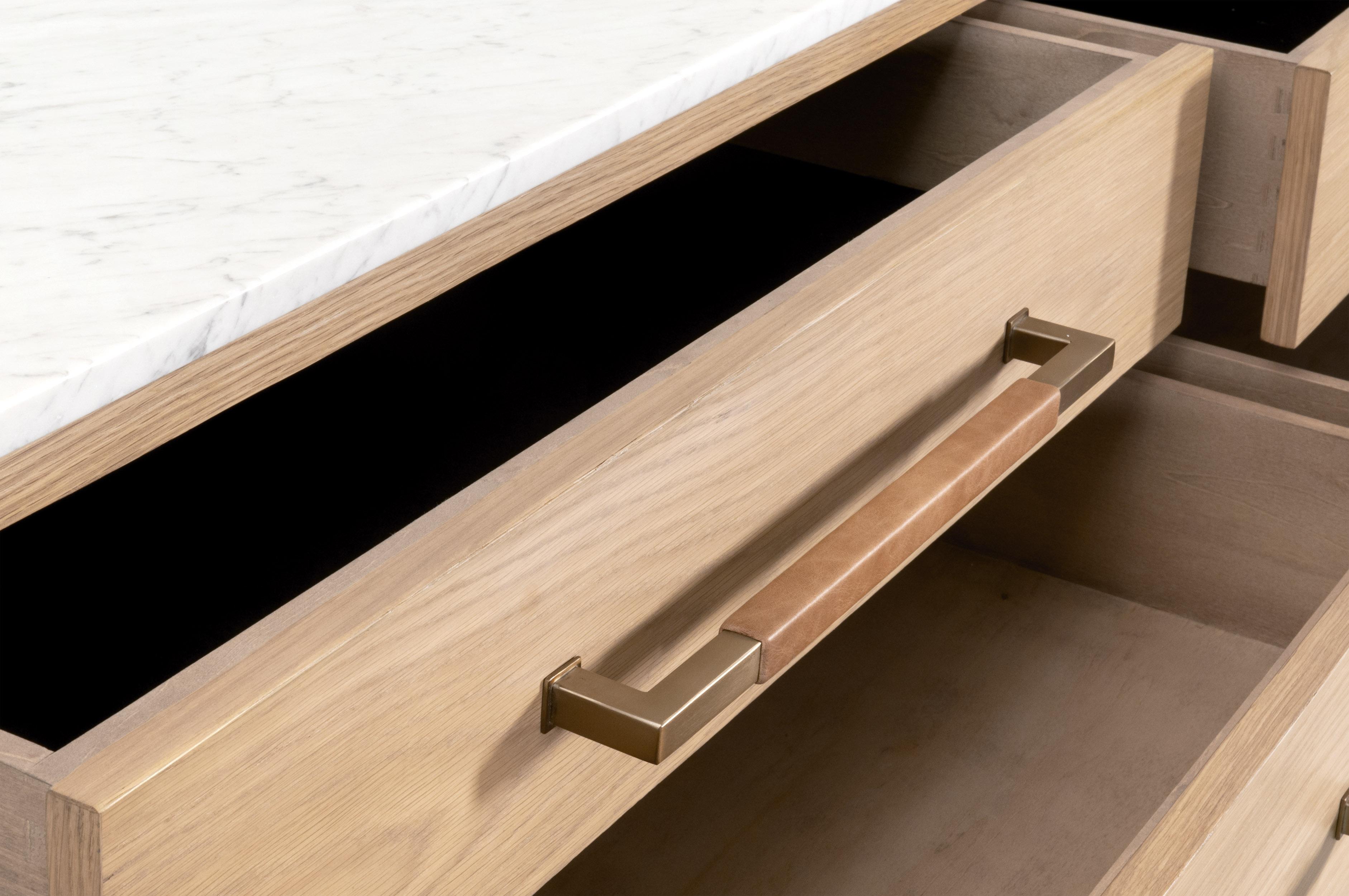 Cambria 8-Drawer Double Dresser, by Essentials for Living, 65" width x 36.25" height x 20" depth View 7