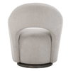 Wander Fabric Swivel Chair, Accent Chair by Uttermost, 28.25" width x 32.75" height x 33.5" depth thumbnail 8