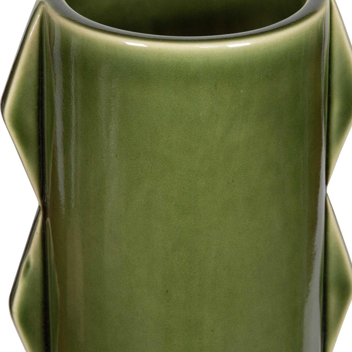 Meander Green Vases Set/2, by Uttermost, 5.75" width x 14" height x 4.5" depth View 5