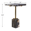 Rowman Petrified Wood Accent Table, Side & End Table by Uttermost, 14.9" width x 22.44" height x 14.9" depth thumbnail 3