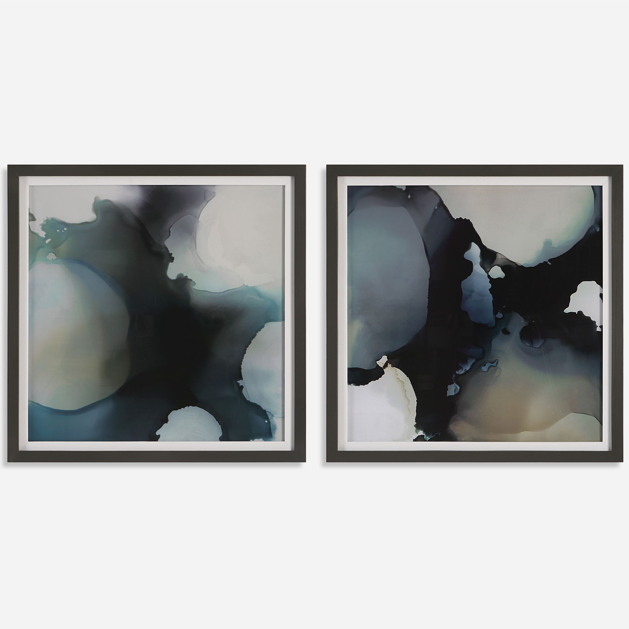 Telescopic Abstract Framed Prints, Set/2 large image 