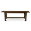 Wilson Dining Table Small Warm Brown, by Moe's Home, 98" width x 30" height x 40" depth thumbnail 1