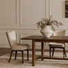 Potter Dining Chair Heather Beige, by Moe's Home, 21.7" width x 36" height x 26" depth thumbnail 7
