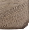 Marci Dining Table Weathered Natural 79', by Dovetail, 79" width x 30" height x 38" depth thumbnail 4